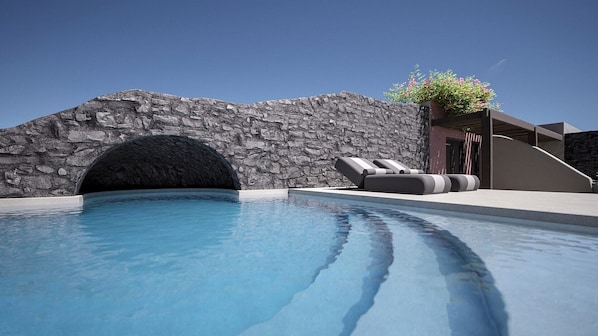 Beautiful Santorini Villa | 1 Bedroom | Villa Harmony | Private Pool & Amazing Sea View | Finikia by Villamore