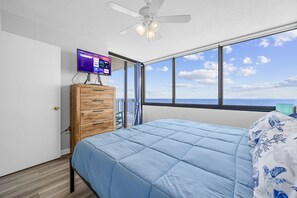 easy access to the balcony