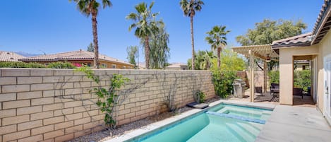 Indio Vacation Rental | 3BR | 2BA | 1,943 Sq Ft | Small Step Required for Entry