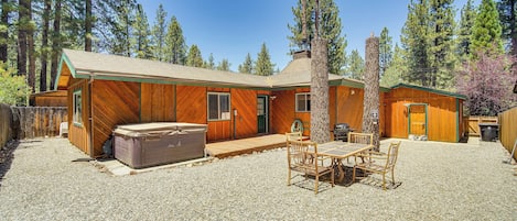 Big Bear Vacation Rental | 3BR | 2BA | 1,500 Sq Ft | Access Only By Stairs | Dog Friendly w/ Fee