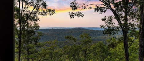 Beautiful views from back deck