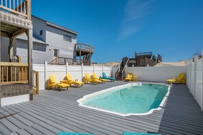 SNH241: Ocean Oasis | Beautiful pool oasis, walkway to the beach & dunetop deck.