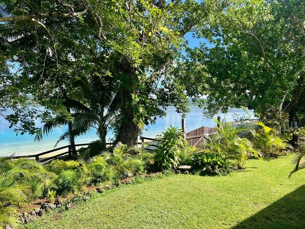 View from the front deck