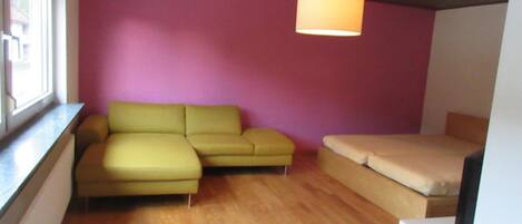Wohn- und Schlafzimmer
