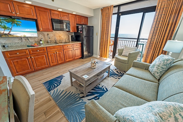 Amazing Living Room with Views of the Ocean!