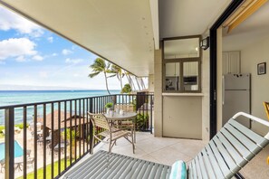 Layout and relax to the sounds of waves