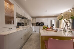 Old Mill House, Brancaster: A smart fitted kitchen