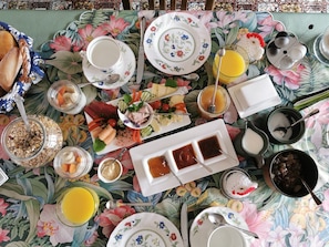 Repas de petit déjeuner