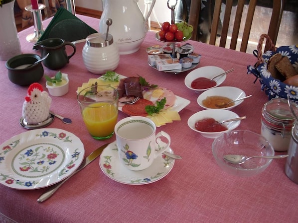 Repas de petit déjeuner