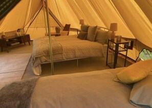 Bell Tent Bedroom