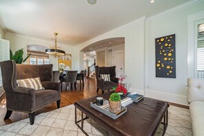 Comfortable and stylish living room space