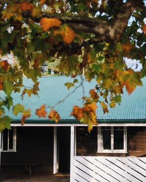 The little timber cabin has been standing here in the village since 1939