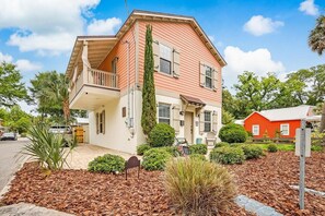 Front porch and driveway views.

2 standard off-street parking spaces available for guests.

Ease of access - Access property with a smart lock code provided the morning of check-in.