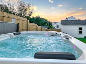 Bain à remous extérieur