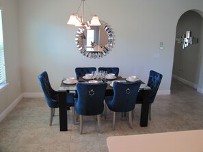 Architecture, Building, Dining Room, Dining Table, Furniture