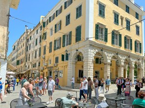 Bazzing Corfu town