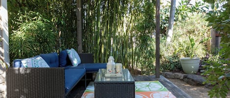 Bamboo deck retreat