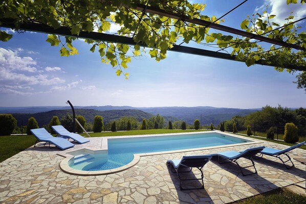 Piscine maison de vacances