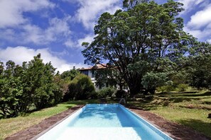 Schwimmbad des Ferienhauses