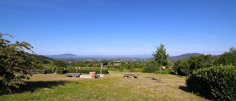 Aussicht vom Ferienhaus [Sommer]