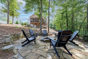 Enjoy time together and conversations over our fire pit.