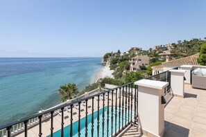 Sea view from tower  terrace