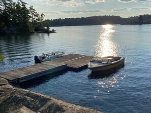 Deep water swimming - boats not included 