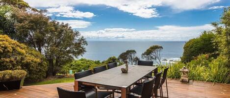 Deck Overlooking Ocean