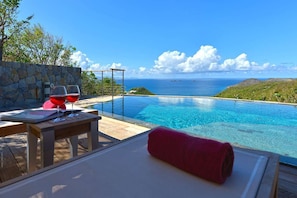 Villa Pool at WV MJS, Flamands, St. Barthelemy