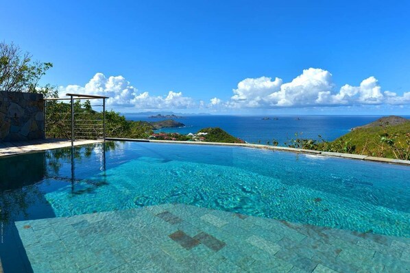 Villa Pool at WV MJS, Flamands, St. Barthelemy