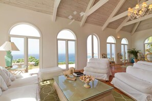 Living Room at WV BEV, Mont Jean, St. Barthelemy