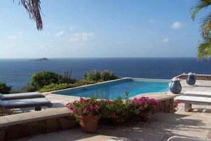 Villa Pool at WV BEV, Mont Jean, St. Barthelemy