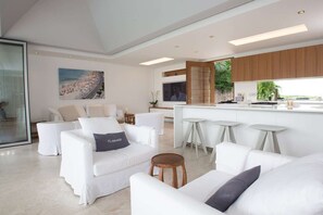 Interior of WV CBA, Grand Cul de Sac, St. Barthelemy