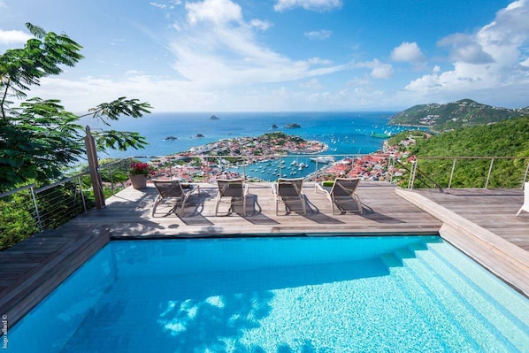 Villa Pool at WV MOU, Lurin, St. Barthelemy