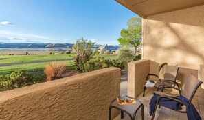 Patio with Lake View