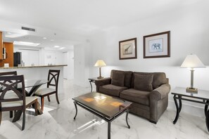 Living Room & Dining Area