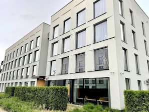 Voorkant van accommodatie