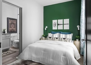 Master bedroom on the 1st floor