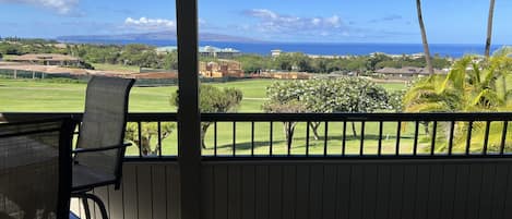 Panoramic View of Wailea Blue Course & Endless Ocean