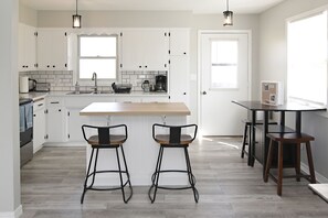 fully stocked kitchen