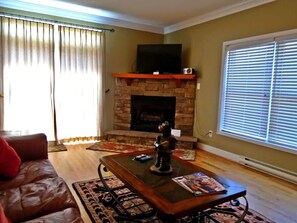 Living Room with Fireplace