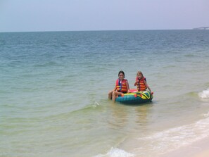 Perfect beach for kids! Never a dangerous undertow!