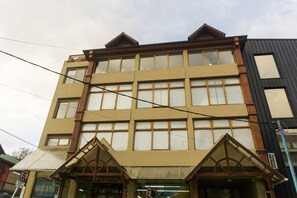 Overnatningsstedets facade