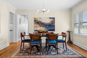 Upstairs dining room