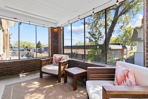 Downstairs sunporch