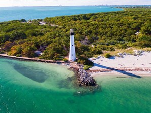the splendor of the Lighthouse in Key Biscayne Bill Baggs Park