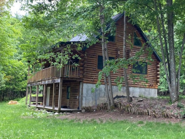 Front of the house looking toward Lake Champlain