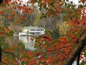 Waters Edge Bungalow in the fall