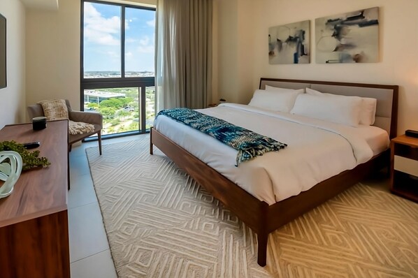 Unit with 1 queen bed