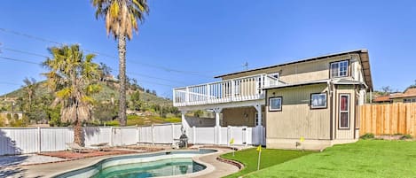 Lake Elsinore Vacation Rental | 3BR | 2BA | 1,120 Sq Ft | Stairs Required
